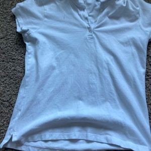 White collared shirt